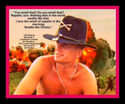 #ad ROBERT DUVALL AS LTC BILL KILGORE QUOTE I LOVE THE SMELL OF NAPALM PHOTO 5X7 $8.79