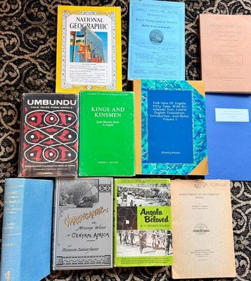 History of ANGOLA, Africa - Instant Research Library - 11 titles, some RARE