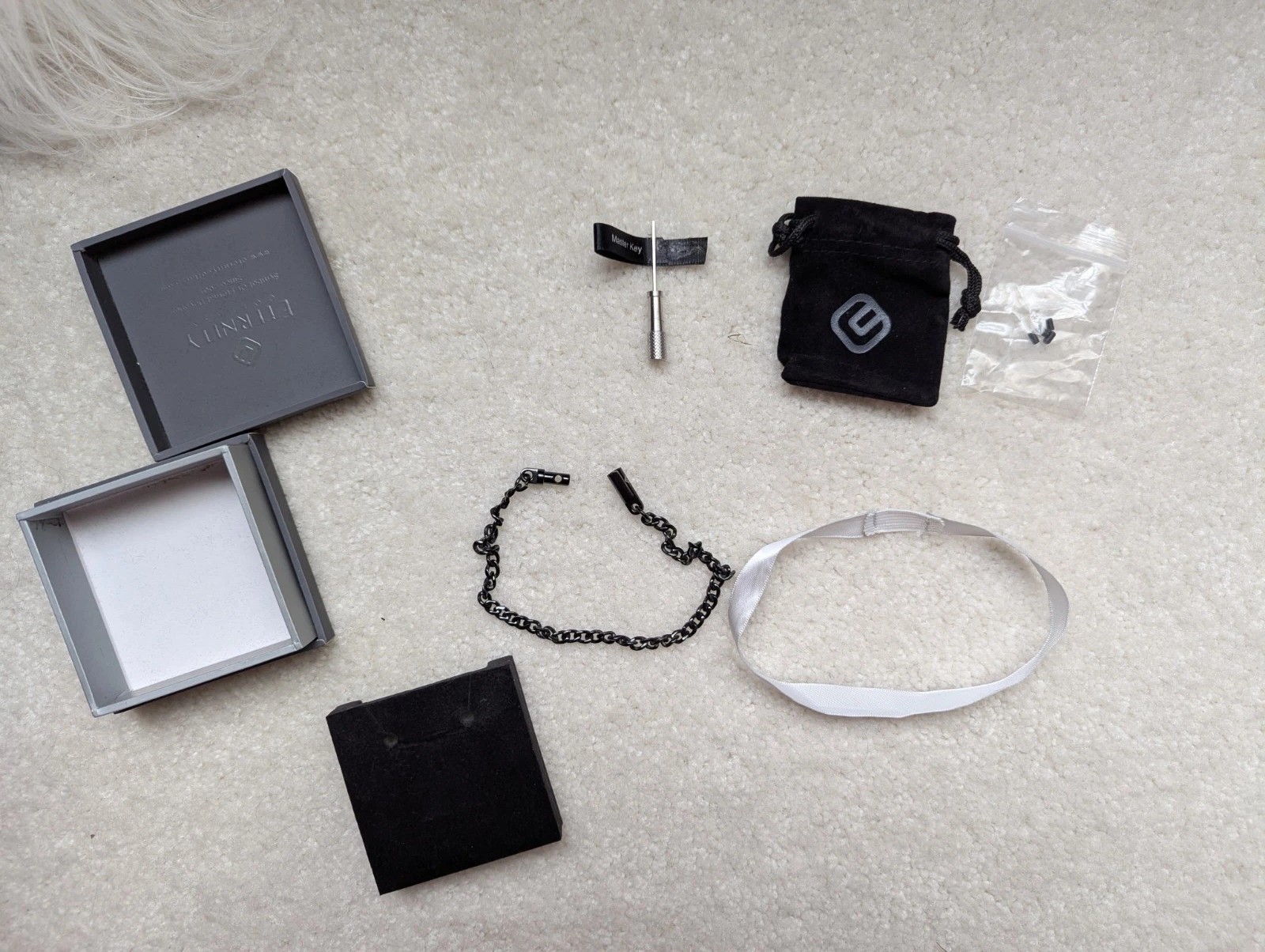 Eternity Collar's Chain Locking Anklet EUC - image 3