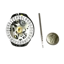 Date At 6 Single Calendar 3 Hands Quartz Watch Movement for Japan VX82 VX82E t