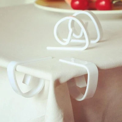 24 Pcs Pince De Jupe Table Pour Les Tables Extérieures Nappe Pinces - Photo 1/4
