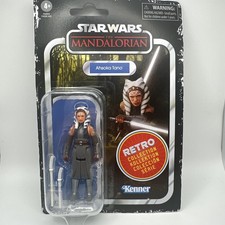 Star Wars Ahsoka Tano 3.75  Figure The Mandalorian Retro Collection Kenner New