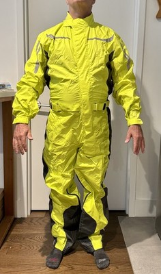 BMW ProRain Overall - Unisex Suit - Part 76258553501 - Yellow - Like New