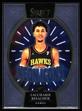 2024-25 Panini Select - Neon Icons Zaccharie Risacher #25 (RC)