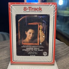 Crystal Gayle  Straight to the Heart  1986 - 8 Track Tape SEALED
