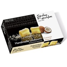 Gelees,200g,Loukoumi mit Kokosflocken,Berühm...