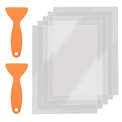 5 Pack FEP Release Film SLA/LCD FEP Film Sheet 200 x 140mm for Photon Resin 3D