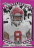 2022 Leaf Draft #P-JM1 John Metchie III Metal Portrait Pink Alabama