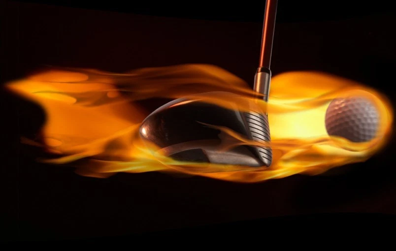 Power Play Golf Juggernaut Max Gold Titanium Non-Conforming Illegal 515cc Driver - Image 2 of 4