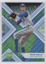 2018 Panini Elite Extra Edition Aspirations Tie-Dye 9/25 Sean Hjelle #44 fm0