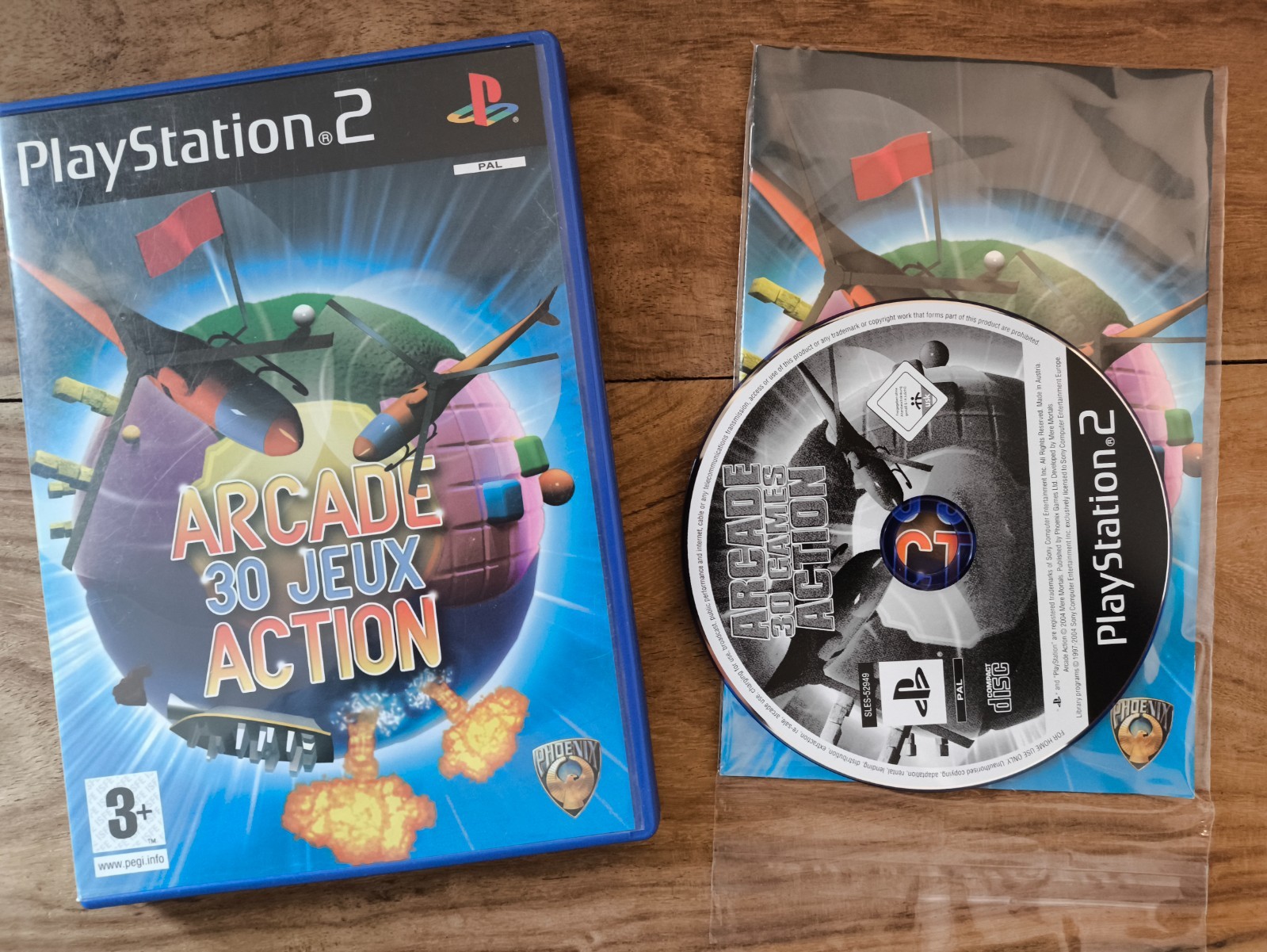 Arcade 30 Jeux Action - Complet FR - Sony PS2 Playstation 2 TBE