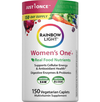 Rainbow Light Womens One High-Potency Daily Multivitamin, Womens Multivitamin Pr
