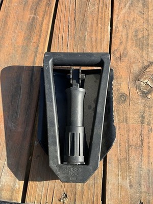 USED USGI GERBER E-TOOL TRIFOLD SHOVEL USA OFF-ROAD 4X4 JEEP UTV