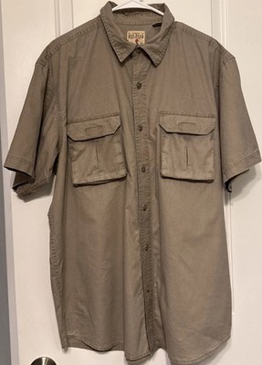 RedHead Brand Co. Men s Short Sleeve Button-Up Shirt - Size XL (TG/EG)