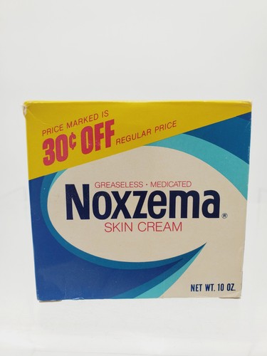 Vintage Noxzema Hautcreme 10 Unzen Sammlerstück Requisite Retro Hautpflege - Bild 1 von 9