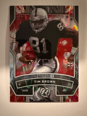 2024 Topps Resurgence - Tim Brown - #79 - Red Power Surge  /5
