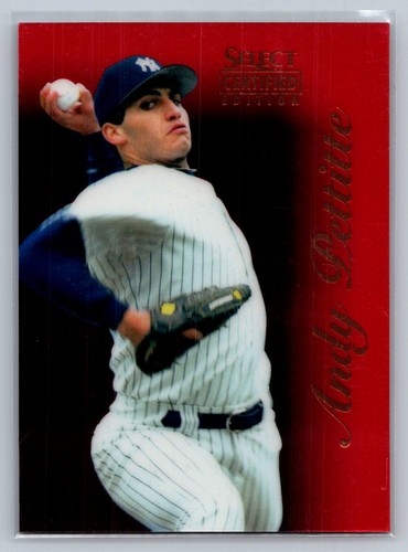 Andy Pettitte [Red] #91 1996 Select Certified card