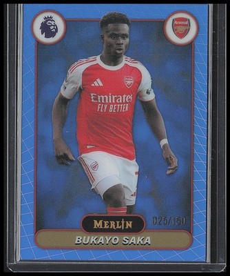 2026 Topps Merlin UEFA Arsenal BUKAYO SAKA /150