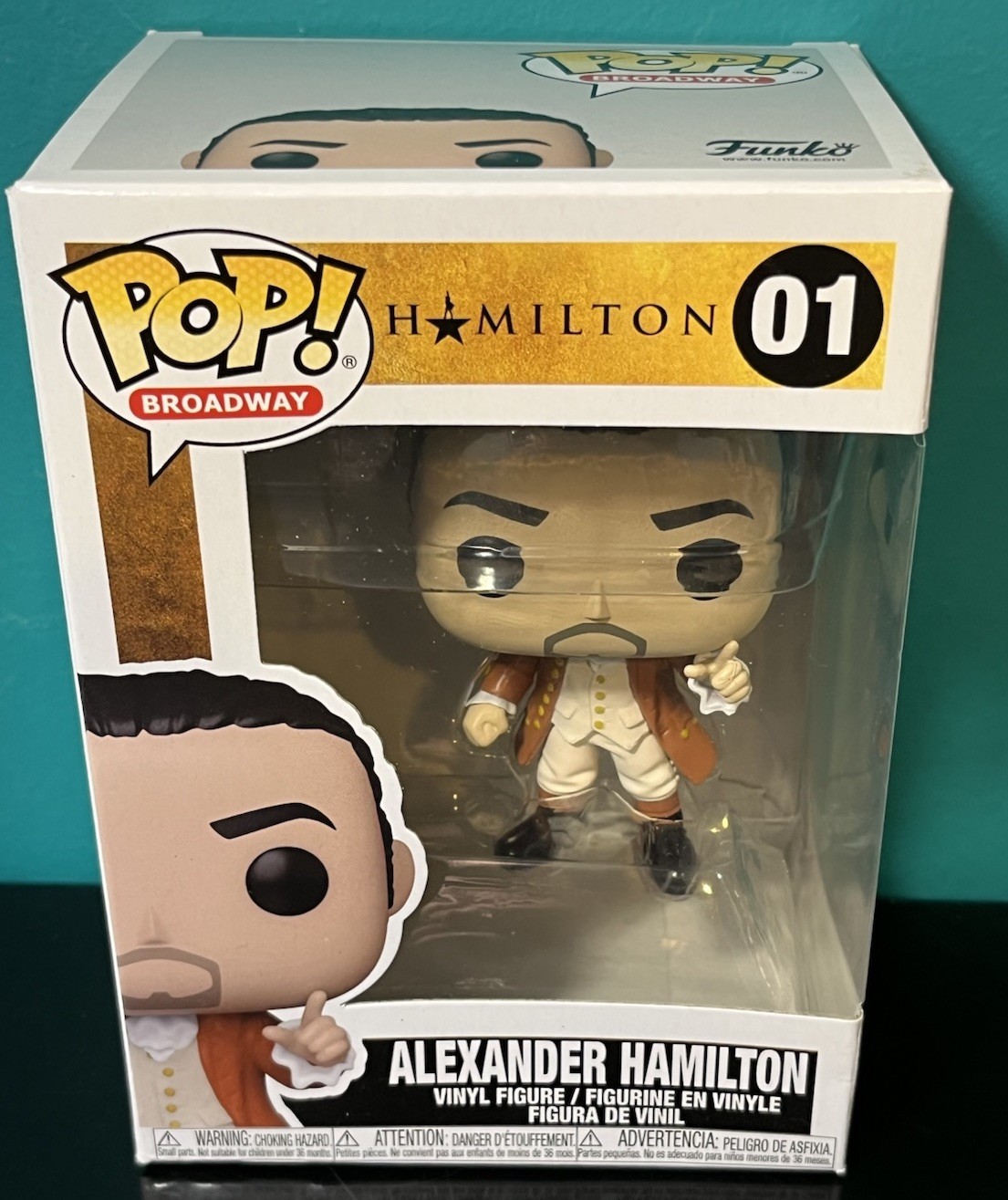 Funko Pop! Broadway: Hamilton Alexander Hamilton #01