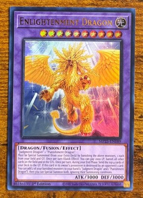 2020 Yu-Gi-Oh - 1st Edition - Mega Pack - Enlightenment Dragon - ATK DEF /3000