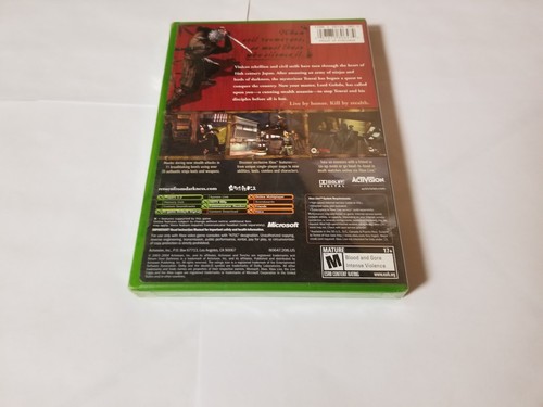 (Sealed) Tenchu Return From Darkness - Microsoft Xbox new - Picture 3 of 3