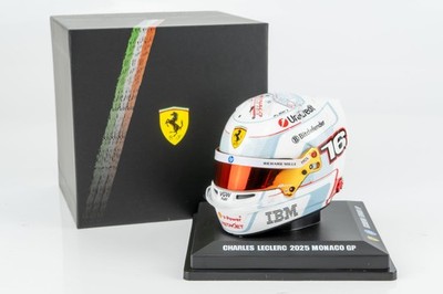 Looksmart - 1:5 Charles Leclerc Monaco GP 2025 Ferrari F1 (LSHEL013) Helm R...