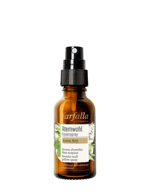 Farfalla Atemwohl Kissenspray Aroma Help 30ml vegan