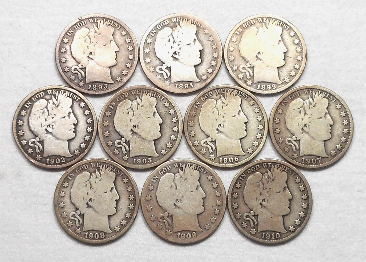 1902 Year Barber Half Dollars (1892-1915) for sale | eBay