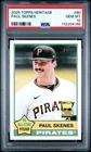 2025 Topps Heritage Paul Skenes All-Star Rookie Cup #60 PSA 10 Gem Mint