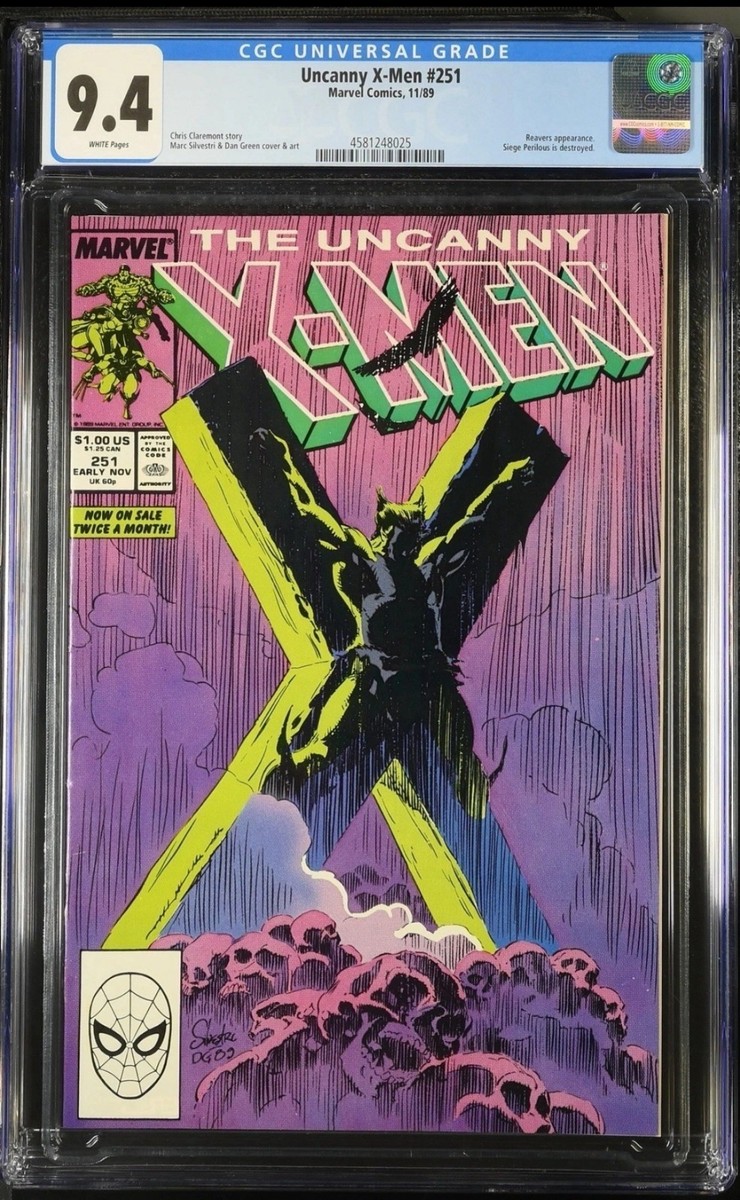 The Uncanny X-Men #251 (Marvel Comics Early November 1989) for