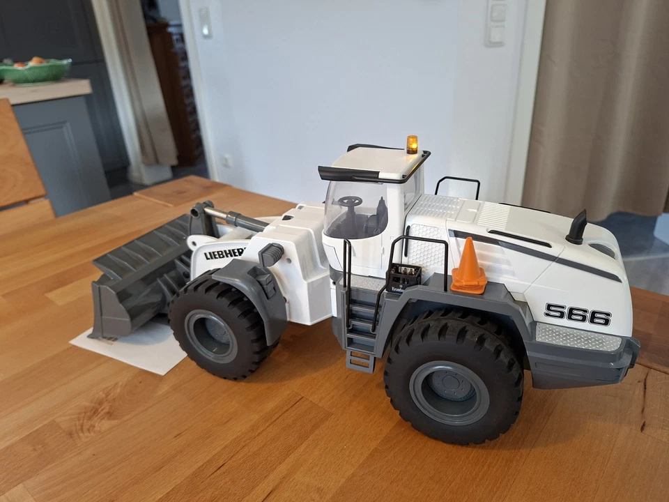 RC Radlader 1/14  V4 alle proportional  limitierte Auflage Mining Version Metall - Bild 3 von 4