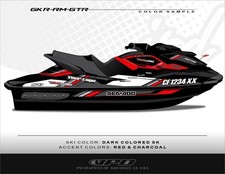 IPD Jet Ski Graphic Kit for Sea-Doo 2011-2019 GTS, GTI & GTR (RM Design)