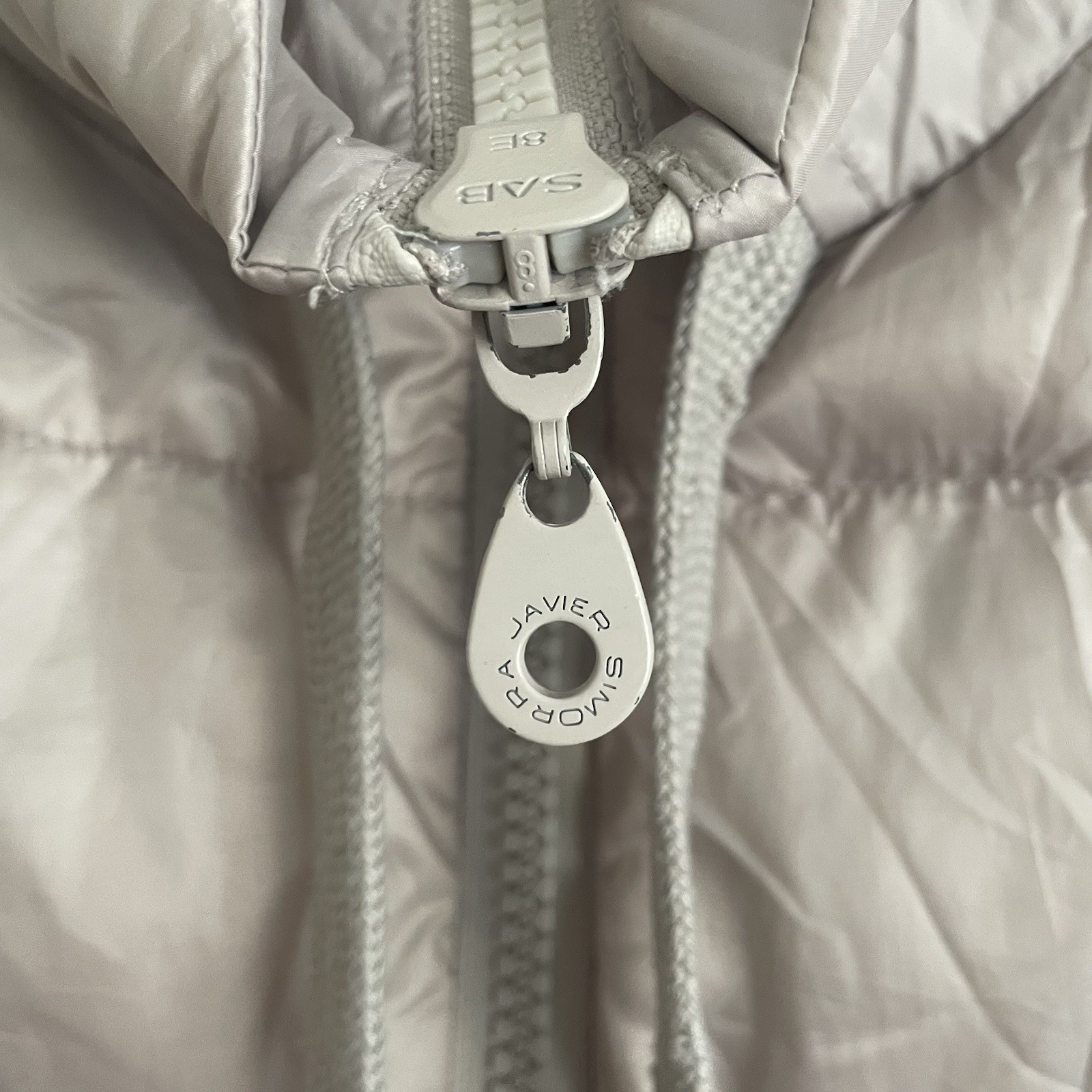 Down Feather Lightweight Puffer Jacket Belted War… - image 7