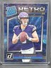 JJ McCarthy 2024 Panini Donruss Rated Rookie Retro #2 RC Minnesota Vikings