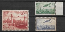 France - Poste Aérienne  - Yv # 8,12,28  MNH** very fine 2 scans