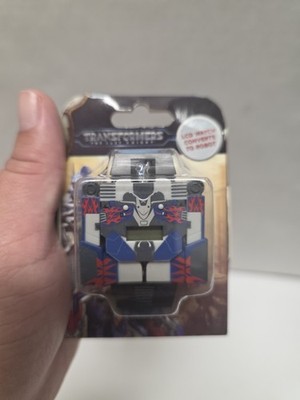Optimus Prime Transformers The Last Knight quartz digital LCD Wrist watch MOC