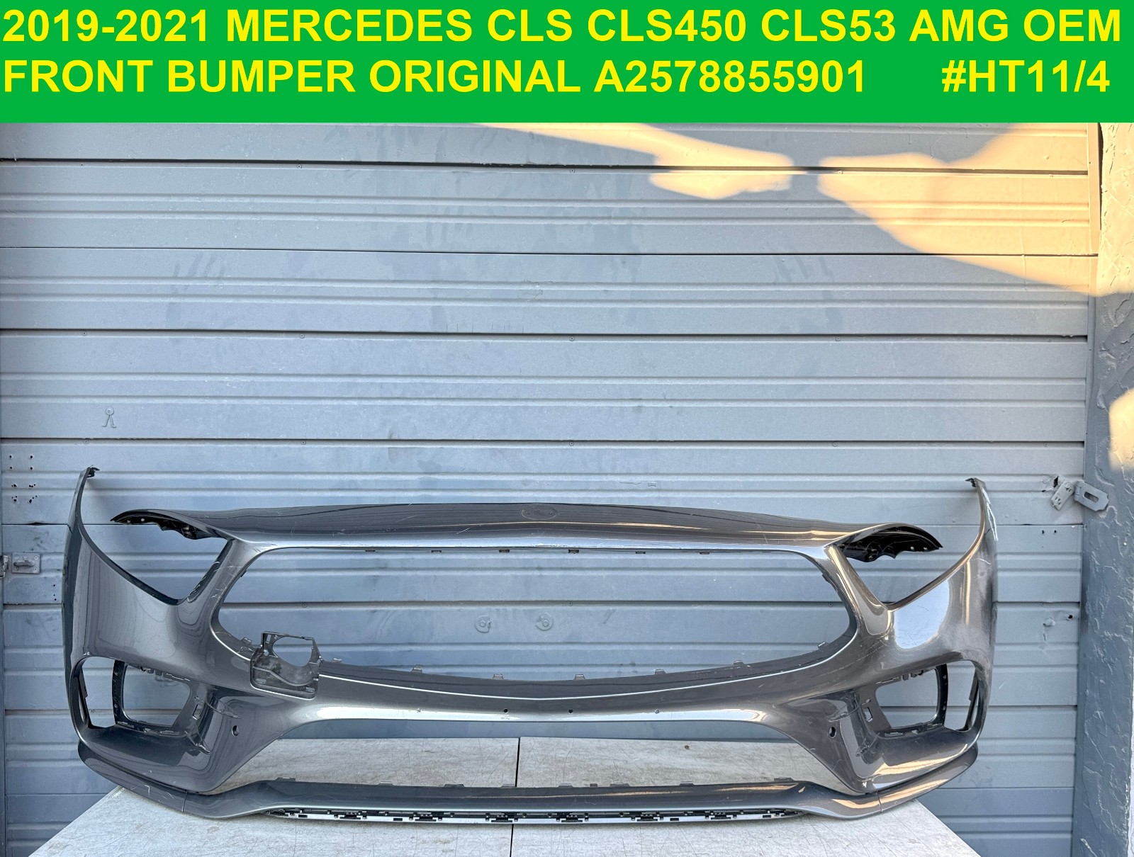✅ 2019-2021 MERCEDES CLS CLS53 CLS450AMG Front Bumper Cover OEM A2578855901 C257