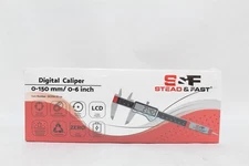 Stead & Fast Digital Caliper, 0-150mm / 0-6 inch - DCXD6-SS-54