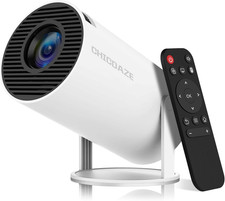 Mini Projector HY300 PRO Portable Projector Smart Projector Support 4K 1080P wit
