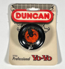 Vintage 1994 Duncan Professional 3270AA Black Yo-Yo - Worn Card