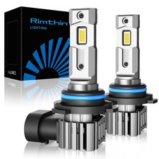 9005 Bulbs, Super Bright 6000K Cool White 9005 Fog Bulb with Cooling Fan, IP6...