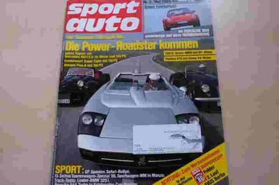 2) Sport Auto 05/1986 - Porsche 944 Turbo Kat bess - Jaguar XJS 5.3 V12 mit 295