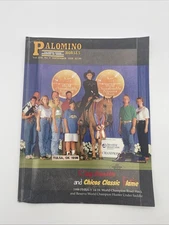 Palomino Horses Magazine September 1998 - Cory Franklin & Chicos Classic Flame