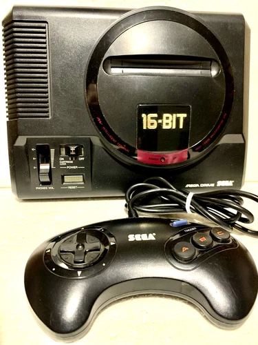 Sega Mega Drive Japan: vintage NTSC-J MD1 system & controller tested works ONLY