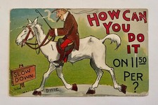Antique Postcard 1909 Comical Postcard