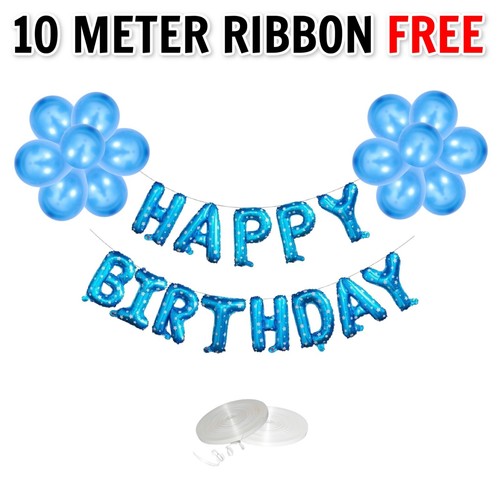 16"Happy Birthday Balloon Banner Bunting Self Inflating Letters Party Decoration - Picture 59 of 161