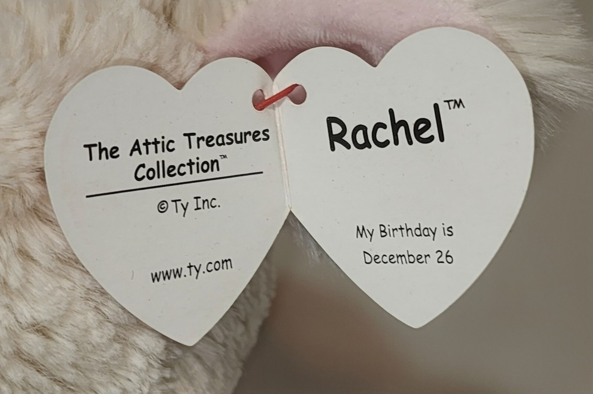 Ty 67018rachel Lamb Cream 33cm Attic Treasures for sale online | eBay
