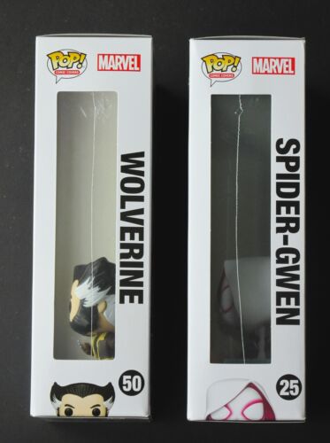 (4) Lotto copertine fumetti Funko Pop Marvel NUOVE - Wolverine, Elektra, Skrull, Gwen - Foto 3 di 24