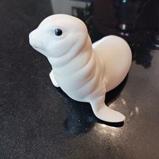 Cybis Porcelain Bisque Seal Figurine 1982 Signed Marked Made In USA Cybis Seal