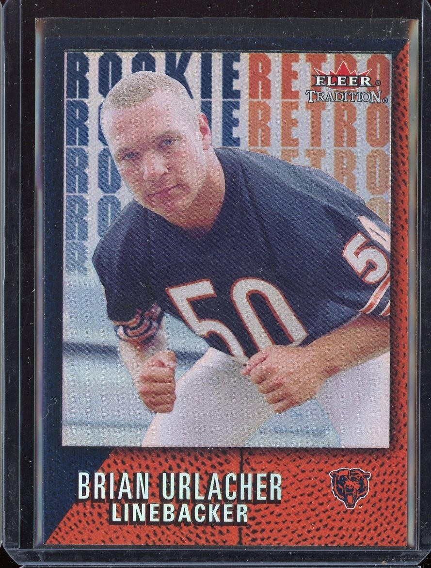 Brian Urlacher Fleer Rookie Retro #4 Base
